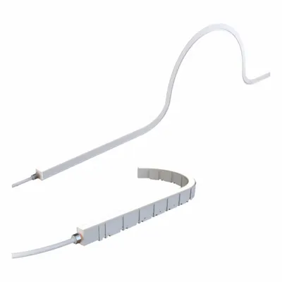DIODE LED End Cap: Top Bend, 3/4 in Wd - Tape & Linear Light Channels