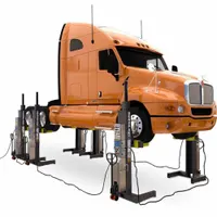 BENDPAK Vehicle Lift: 108,000 lb Load Capacity, 71 1/2 in Max Lift Ht, 1 in Min Lift Ht, 6 Lifts, PK (MPN PCL-18B-6 LOW VOLTAGE)