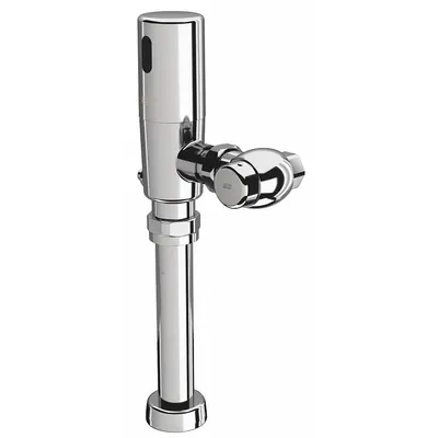 ZURN Automatic Flush Valve: EcoVantage, 1.1 gpf Gallons per Flush, Battery, Exposed - Toilet Automatic Flush Valves