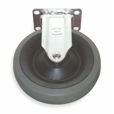 RUBBERMAID COMMERCIAL PRODUCTS Rigid Caster: For 4UR43/5M738 (MPN FG6180L40000) - Material Handling Parts