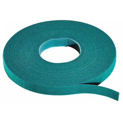 RIP-TIE Hook-and-Loop Cable Tie Roll: 15 ft Lg, 0.75 in Wd, 50 lb Tensile Strength - Cut to Length Hook-and-Loop Cable Tie Rolls