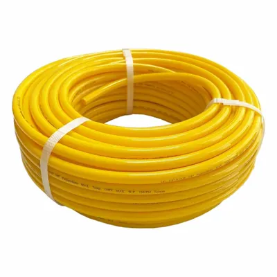 OEM Standard Polyurethane Tubing, ID 1/4 in, OD 3/8 in, 100 ft Lg, Yellow