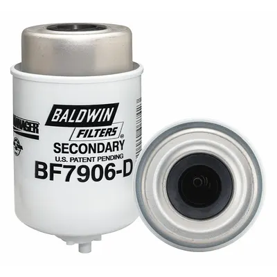 BALDWIN FILTERS Fuel Filter: Cartridge, 6 in Overall Lg, 3 5/16 in Outside Dia - Can-Type Fuel/Water Separators