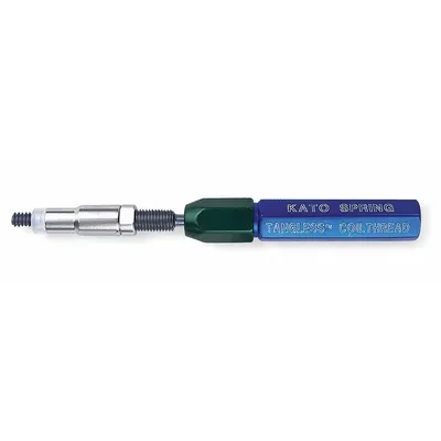 RECOIL Insert Extraction Tool: 8 in Overall Lg, Steel - Installation Tools for Helical Inserts