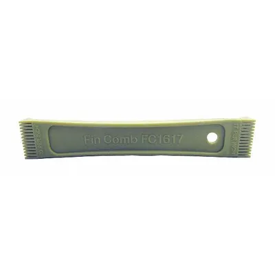 Supco Fin Comb: Double-Head, Nylon, 16 to 17 Fins Per Inch, 5 Combs, Fixed Tooth Spacing - Fin Combs
