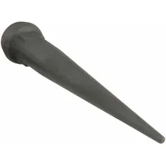 Round bull pin punch with a 13 3/4 in overall length and 13 in taper length. Used for driving out pins, rivets, and fasteners in metalworking and maintenance tasks.