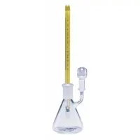 KIMBLE Specific Gravity Bottle: 10 mL, Ground-Glass Stopper, 168 mm, Colorless, Closure Included (MPN 15123R-10)