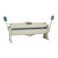 BAILEIGH INDUSTRIAL Sheet Metal Brake: Hand Lever, 16 ga Capacity, 120 in Max. Bending Wd (MPN HB-12016)