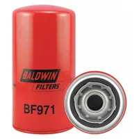 BALDWIN FILTERS Fuel Filter: Spin-On, 3 11/16 in Outside Dia, 1-12 Thread Size, Cellulose, EMD (MPN BF971)