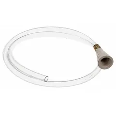 Replacement hose for commercial peeling machines. Used to restore water or fluid flow during maintenance and repair. Meets OEM specifications for fit and function.