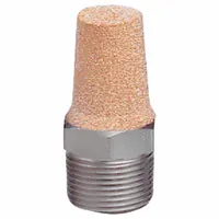 ARROW PNEUMATICS Muffler: 1 1/4 in NPT, 154 scfm, Steel, 40 micron, Bronze, 105 dB NRR (MPN ASP - 10)