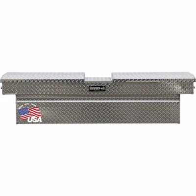 BUYERS PRODUCTS Topside Truck Box: Topside Truck Box, Gull Wing Lid Lid, 71 in Overall Wd - Gull Wing Lid Crossover Boxes
