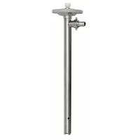 DAYTON Drum Pump Tube: Stainless Steel, 1 1/2 in Inlet Size, 47 in Suction Tube Lg - Max