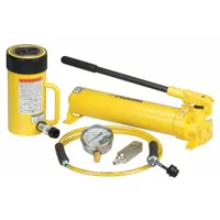 ENERPAC Standard Ram and Pump Set: 50 ton Cylinder Nominal Capacity, 6 1/4 in Cylinder Stroke (MPN SCR506H)