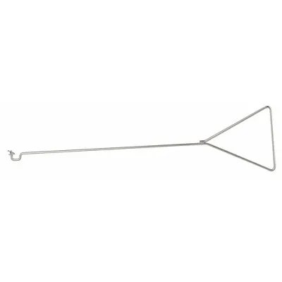 HAWS SP200 Pull Rod, Stainless Steel, Triangular Handle for Emergency Showers - Shower Activation Handles & On/Off Valves