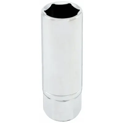 WESTWARD Spark Plug Socket: 1/2 in Drive Size, 5/8 in Socket Size, 6-Point, Deep - SAE Spark Plug Sockets