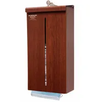 BOWMAN DISPENSERS Respiratory Equipment Dispenser: ABS Plastic, Cherry, (2) Keys/Dispenser (MPN FM403-0233)
