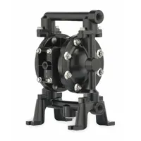 ARO Double Diaphragm Pump: Aluminum Body, 1/2 in, NPT Connection, 12 gpm, 215 ft Max. Head (MPN 670042)
