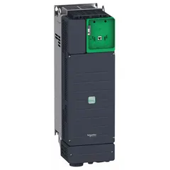 The SCHNEIDER Altivar ATV340 (ATV340D30N4E) is a 50 hp variable frequency drive with three-phase output. It features an IP21 enclosure for indoor use and Ethernet connectivity for integration into automated systems. The drive is suitable for controlling motor speed and torque in applications such as conveyors, pumps, and fans.
