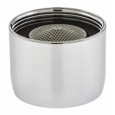 NEOPERL Outlet: 1.5 gpm Flow Rate, Laminar Flow Outlet, Brass, Chrome Finish - Faucet Aerators & Outlets