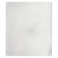 HOFFMAN Interior Panel: Back Panel Panel, 16.75 in Overall Ht, 14.88 in Overall Wd, Aluminum (MPN A18P16AL)