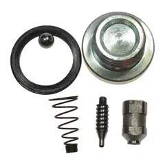 Replacement float valve kit for Dayton model 3KR46G. Used in material handling equipment to regulate fluid levels, preventing overflow or dry running. Fits Dayton brand only.