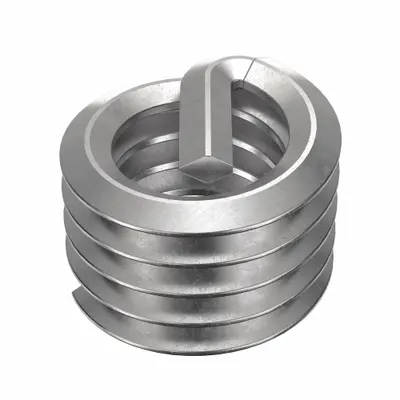 OEM Free-Running Tanged Helical Insert, 5/16"-18 Thread, Plain, 10 Pack - Free-Running Tanged Helical Inserts