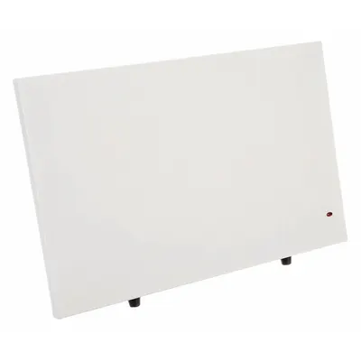 QMARK Portable Electric Heater: 170W, Mechanical Controls/Overheat Protection - Portable Flat Panel Electric Office Heaters