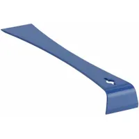 Flat Pry Bar: Wedge End, 10 in Overall Lg, 1 in Bar Wd, 1 3/4 in End Wd, T No, 1 Nail Slots (MPN 2231-0)