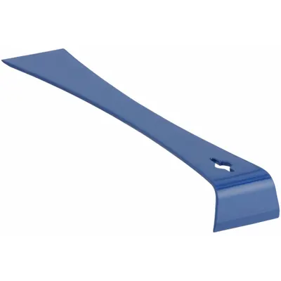 DASCO PRO Flat Pry Bar: Wedge End, 10 in Overall Lg, 1 in Bar Wd, 1 3/4 in End Wd - Flat Bars