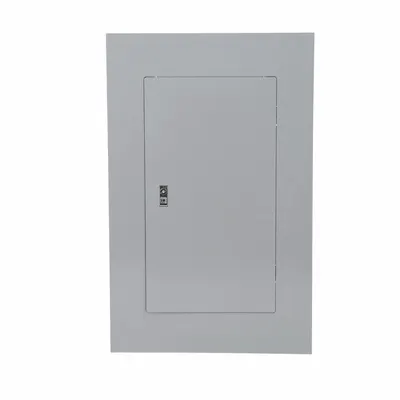 SQUARE D Panelboard Cover: 32 in Lg, 1D691, 1, Door, Non-Vented, 30 Spaces, 125 A Amps - Covers for Square D NQ and NF Panelboards