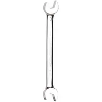 JONARD TOOLS Open End Wrench: Alloy Steel, Chrome, 9/16 in Head Size, 7 1/2 in Overall Lg, Offset (MPN ASW-916)