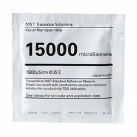 OAKTON Conductivity Calibration Solution: ACS, 20 mL Volume, Liquid, 15,000 microsiemens, Foil, 20 (MPN 35653-13)