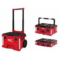 MILWAUKEE PACKOUT Tool Box Set: 250 lb Load Capacity - Max (MPN 48-22-8427, 48-22-8425, 48-22-8424)