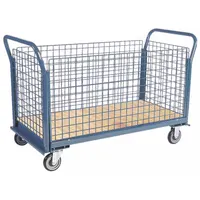 JAMCO Platform Truck: 1,200 lb, 48 in L x 24 in W x 10 in H Deck, 5 in Caster Dia (MPN EM248P500GP)