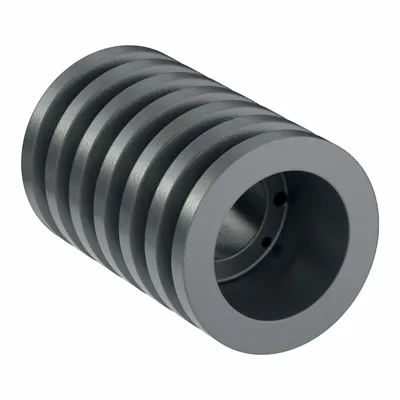 OEM V-Belt Pulley: B34 - Bushed-Bore Cast-Iron V-Belt Pulleys