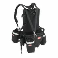 TRUE NORTH Chainsaw Pack: 1000 Denier Cordura, Black (MPN CH210)