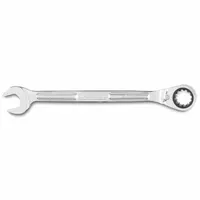 PROTO Combination Wrenches: Alloy Steel, Full Polish Chrome, 1 in Head Size, 14 in Overall Lg, Std (MPN JSCV32B)