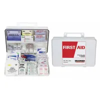 FIRST AID ONLY First Aid Kit and Housing: 397 Components, ANSI/ISEA Z308.1-2015, Type III, Class A (MPN 54567)