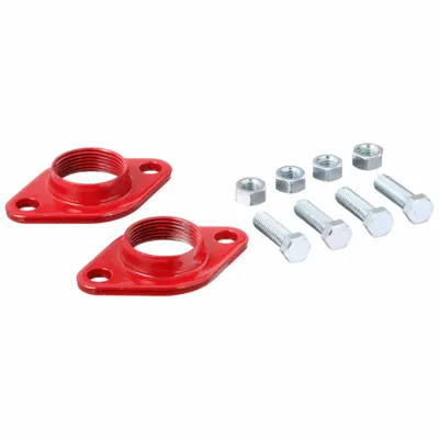 BELL & GOSSETT Flange: 1 1/4 in, 101203, 1 1/4 in FNPT, Flange - Standard Flanges