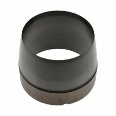This SAE hollow punch is designed for cutting clean, round holes in light sheet metal for gasket fabrication. It features a 2 1/4 in shank diameter and 2 1/4 in overall length, supplied in a bag.