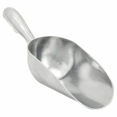 VOLLRATH Cast Aluminum Scoop, 5 oz, Silver - Kitchen Scoops