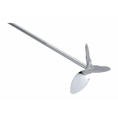 IKA Stirrer: Stirrer, 3/8 in Shaft Dia, 21 3/4 in Shaft Lg, 3 Blades, Propeller - Overhead Stirrer Impellers
