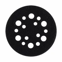 MILWAUKEE TOOL & EQUIPMENT Sponge Interface Pad: 3 in Wd, Round, Hook and Loop, For 2535-20, Foam (MPN 48-80-6402)