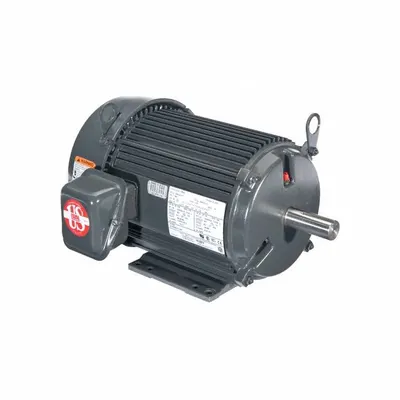 U.S. MOTORS General Purpose Motor: Rigid Base Mount, Totally Enclosed Fan Cooled, 15 hp - Rigid Base 3-Phase General Purpose AC Motors