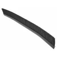 Strip Brush: 1 in Bristle Trim Ht, 0.008 in Bristle Dia, 3 ft Overall Lg, 3/8 in Backing Wd, Black (MPN FPVC121036)