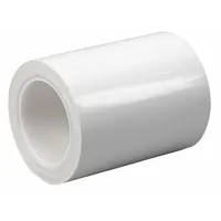 3M Sealing Tape: 6 in Wd, 5 yd Lg, 9.5 mil Thick, White, Polyethylene Film, Rubber, Single-Sided (MPN 6/5/11)