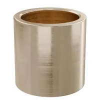 Sleeve Bearing: Bronze, SAE 841, 45 mm Bore, 56 mm OD, 56 mm Lg, 49,938 lb/sq in-fpm Max PV, 2 PK (MPN AAM4556-56B)