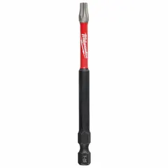 Alloy steel impact Torx bit with T25 size and hex shank. Suitable for driving Torx fasteners with impact drivers in assembly and repair tasks. Supplied in a 25-pack.
