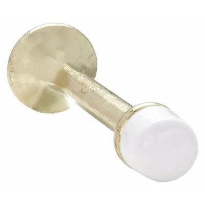 OEM Door Stop: Wall - Mounted, 3 in Lg - Standard Door Stops